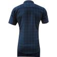 Combination Navy Blue Shirt : Ditto