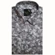 Print Brown Shirt : Party