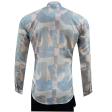 Print Blue Shirt : Ditto