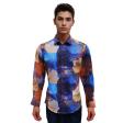 Print Dark Blue Shirt : Ditto