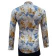Print Gray Shirt : Ditto