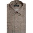Print Brown Shirt : Ditto