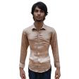 Print Brown Shirt : Ditto