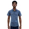 Self Design Dark Blue Shirt : Ditto