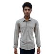 Self Design Gray Shirt : Ditto