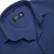 Self Design Dark Blue Shirt : Ditto