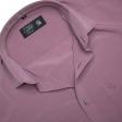 Self Design Mauve Shirt : Ditto