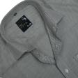 Self Design Blue Shirt : Business
