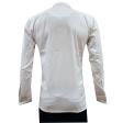 Self Design White Shirt : Business
