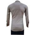 Self Design Brown Shirt : Business