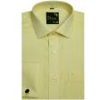Self Design Lemon Shirt : Business