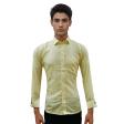 Self Design Lemon Shirt : Business