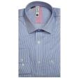 Stripes Blue Shirt : Slim