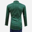 Stripes Green Shirt : Slim