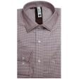 Self Design Maroon Shirt : Slim