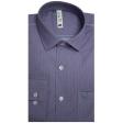 Self Design Gray Shirt : Slim