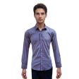 Self Design Gray Shirt : Slim