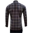 Checks Maroon Shirt : Business