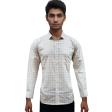 Checks Maroon Shirt : Business