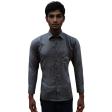 Stripes Dark Gray Shirt : Business