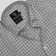 Checks Gray Shirt : Business