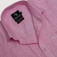 Checks Pink Shirt : Business