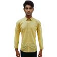 Checks Yellow Shirt : Business