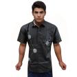 Handpainted Black Shirt : Ditto