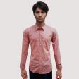 Self Design Peach Shirt : Ditto