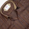 Self Design Brown Shirt : Ditto