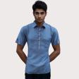 Combination Blue Shirt : Ditto
