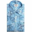 Print Light Blue Shirt : Ditto