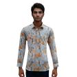 Print Orange Shirt : Ditto