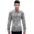 Print Light Blue Shirt : Ditto