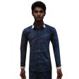 Combination Navy Blue Shirt : Ditto