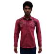 Handpainted Maroon Shirt : Ditto