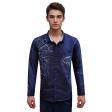 Handpainted Navy Blue Shirt : Ditto