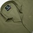 Plain Green Shirt : Business