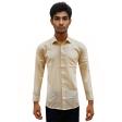 Plain Fawn Shirt : Business