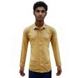 Plain Khakhi Shirt : Business