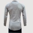 Stripes Light Gray Shirt : Business