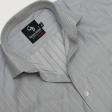 Stripes Light Gray Shirt : Business