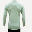 Stripes Light Green Shirt : Business