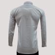 Stripes Light Gray Shirt : Business