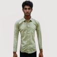 Stripes Green Shirt : Business