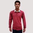 Plain Red Shirt : Business
