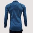 Self Design Blue Shirt : Business