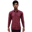 Checks Red Shirt : Business