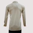 Self Design Fawn Shirt : Business