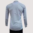 Checks Dark Blue Shirt : Business